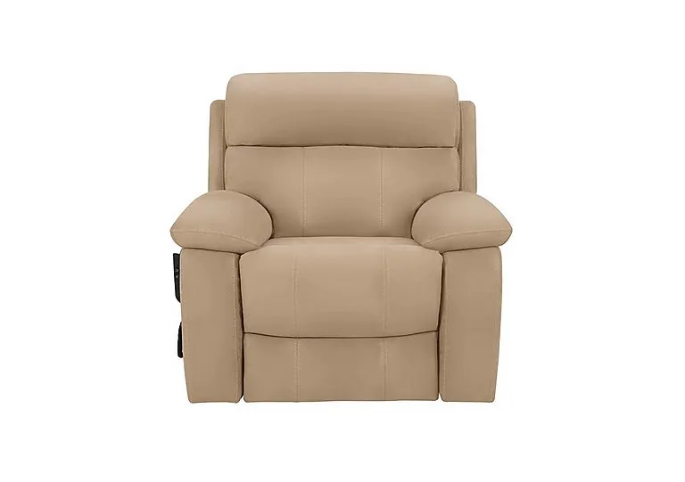 Moreno Leather Lift and Rise Chair - Nude