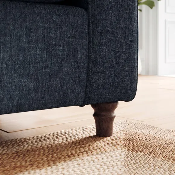 Flori Soft Chenille 2 Seater Sofa 5