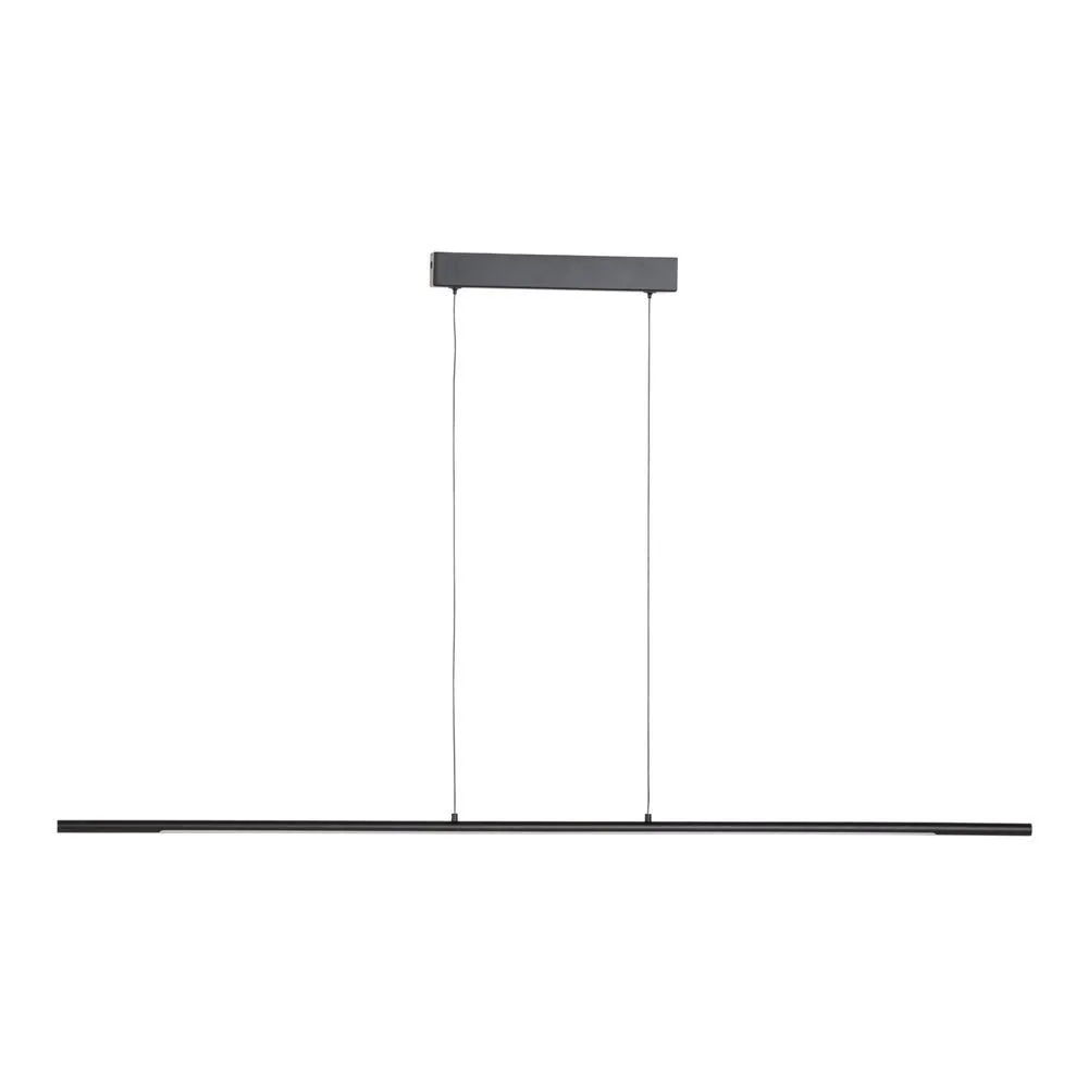 Saber LED Long Pendant Light Black 2