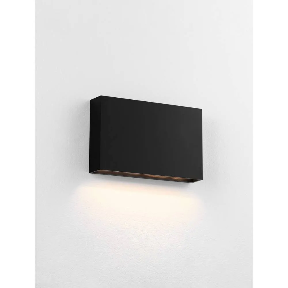 Netlighting Yoko Outdoor Wall Down Lamp Sandy Black LED 7W 374lm IP65 3000K 3