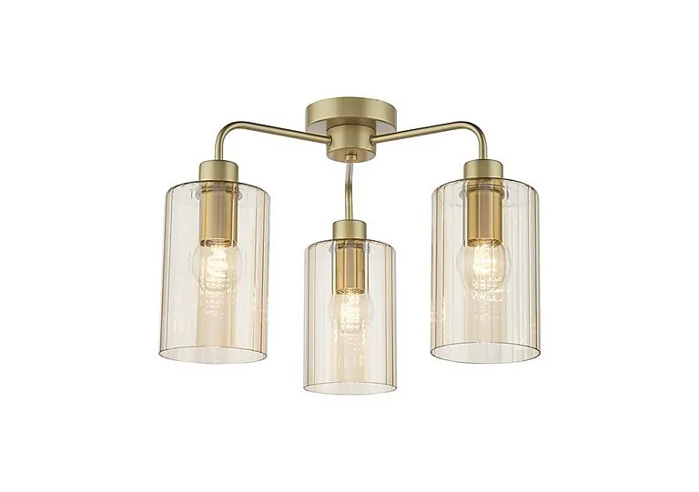 Velari 3 Light Semi Flush Pendant