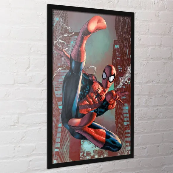 Spider Man Framed Poster Print