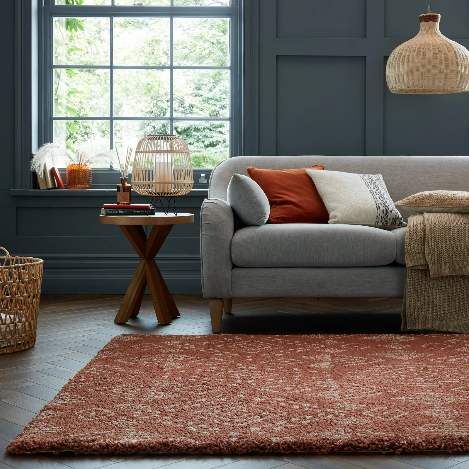 Esna Berber Rug Orange