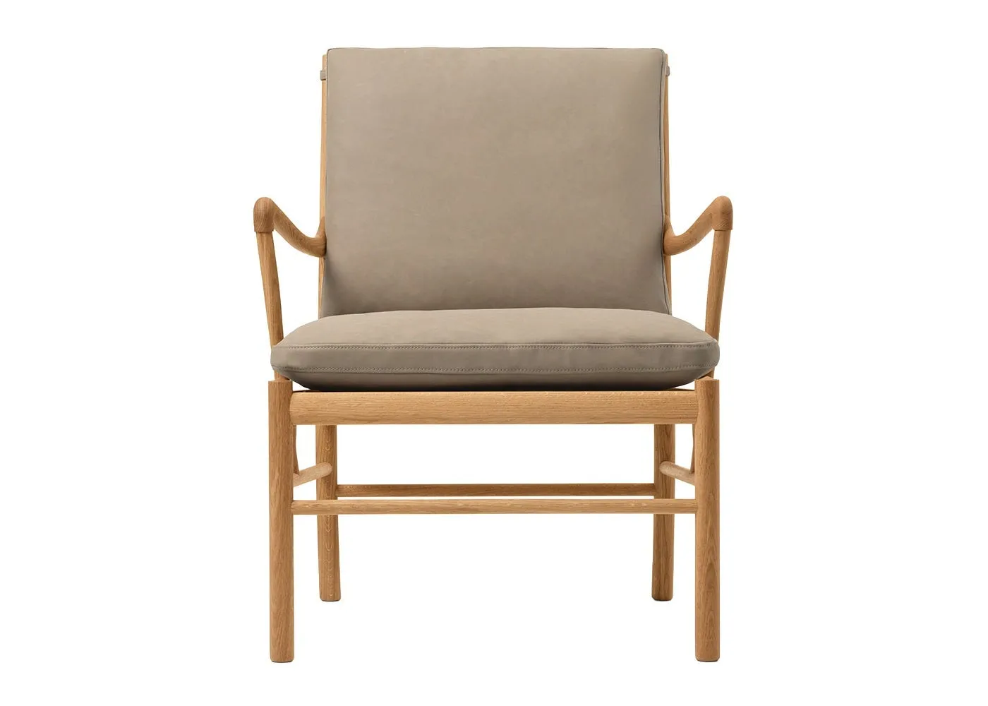 Carl Hansen & Son OW149 Colonial Armchair Oiled Oak Terra 20366 Marble 1