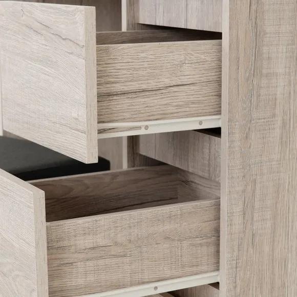 Walker 3 Drawer Dressing Table with Stool 2