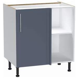 Wickes Orlando Marine Blue Corner Base Unit - 800mm