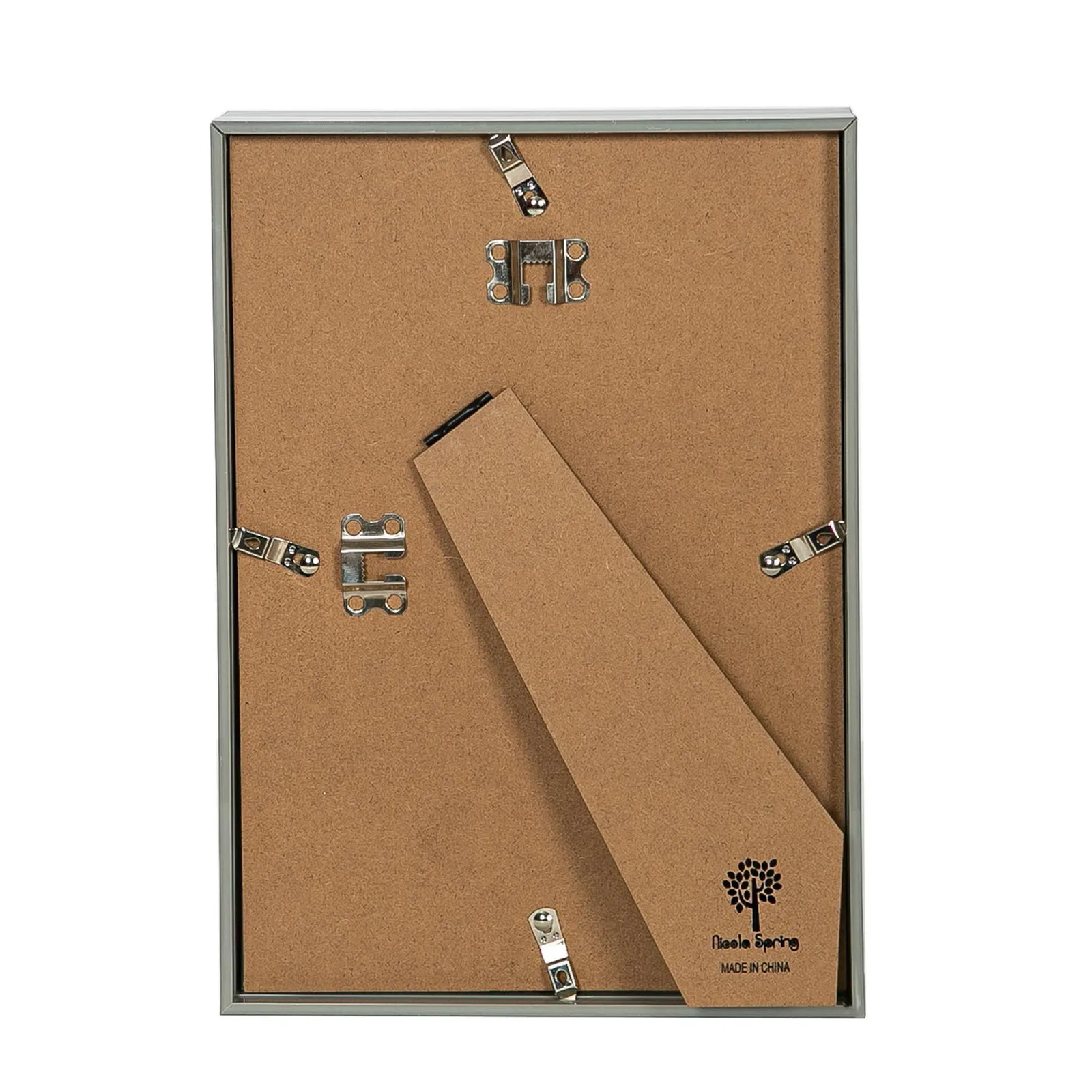 Nicola Spring Deep Box Photo Frame - A4 (8 x 12") - Pack of 5 in Grey 5