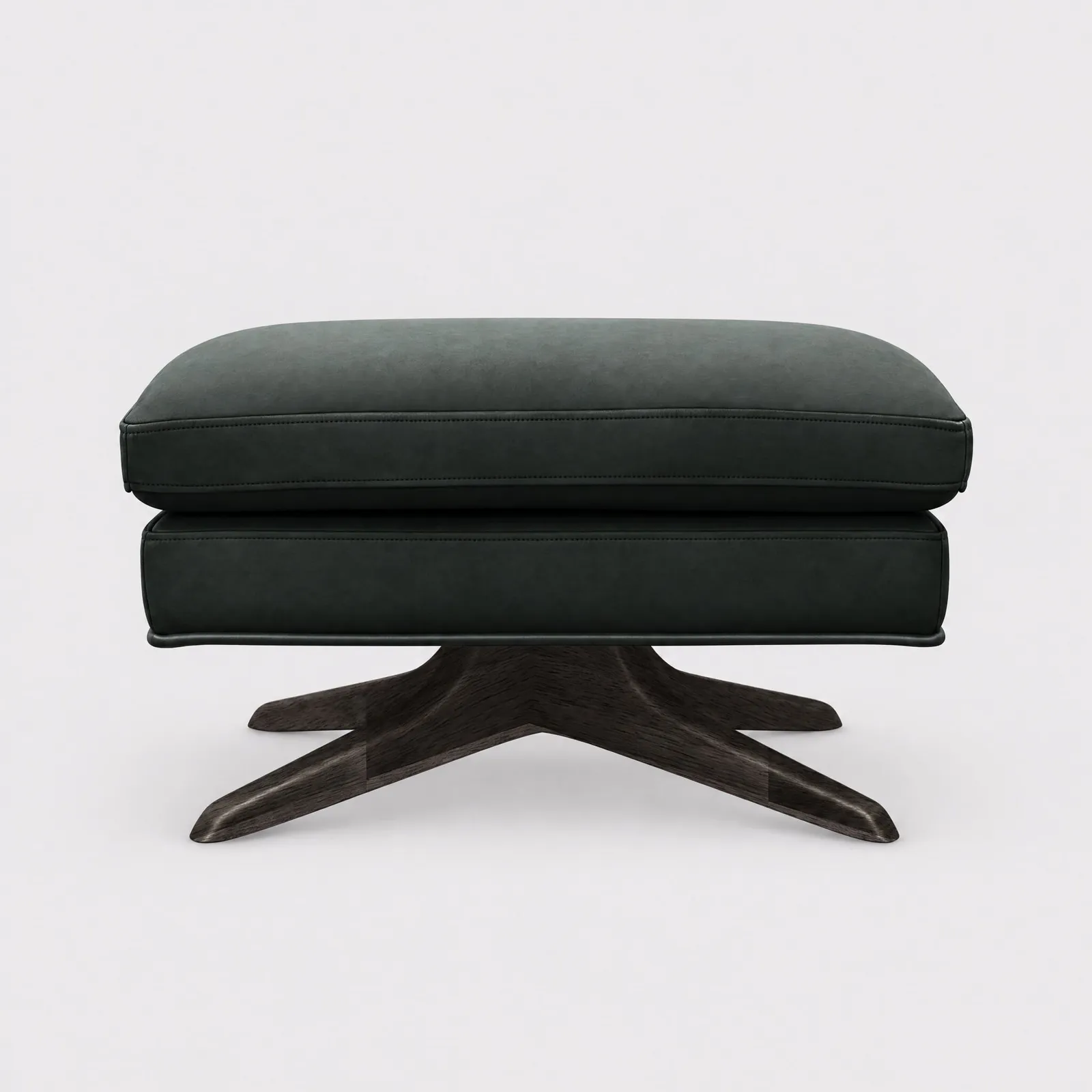 Raphael Stool, Blue Leather | Barker & Stonehouse