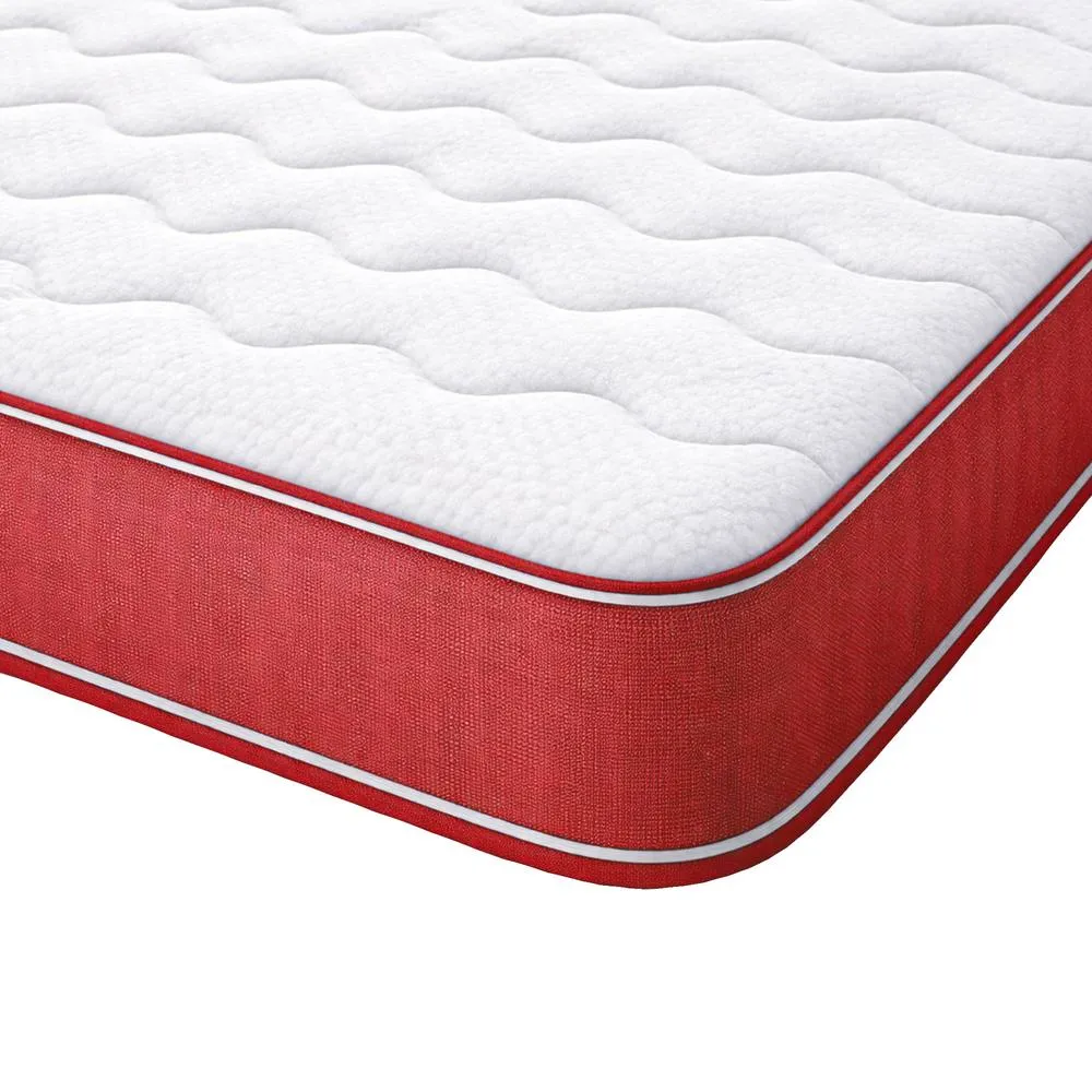 eXtreme Comfort Ltd 18cm Hybrid Memory Foam Spring Mattress CoolTouch Cover in Red 3