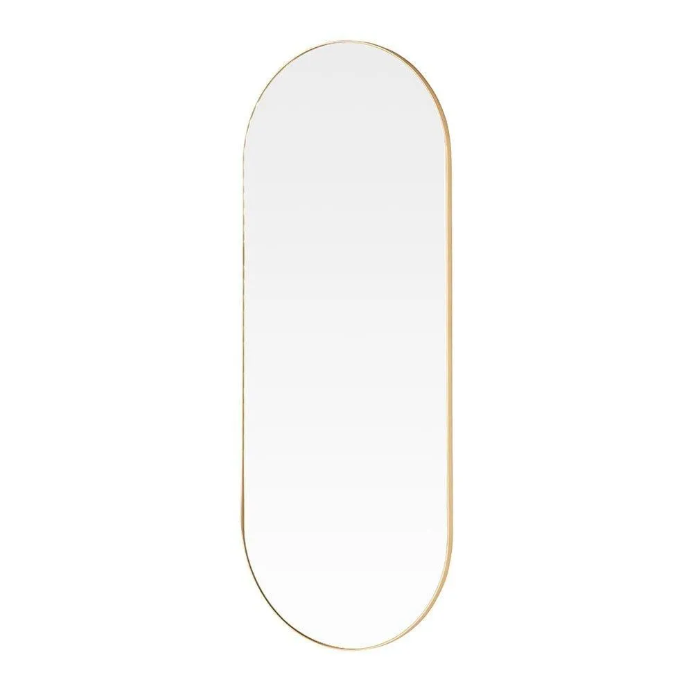 Yearn Mirrors Large Full Length Gold Curved Mirror 150x60cm 4