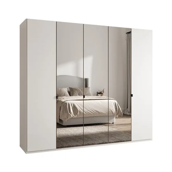 Wiemann Kahla 5 Door Mirrored Wardrobe 3