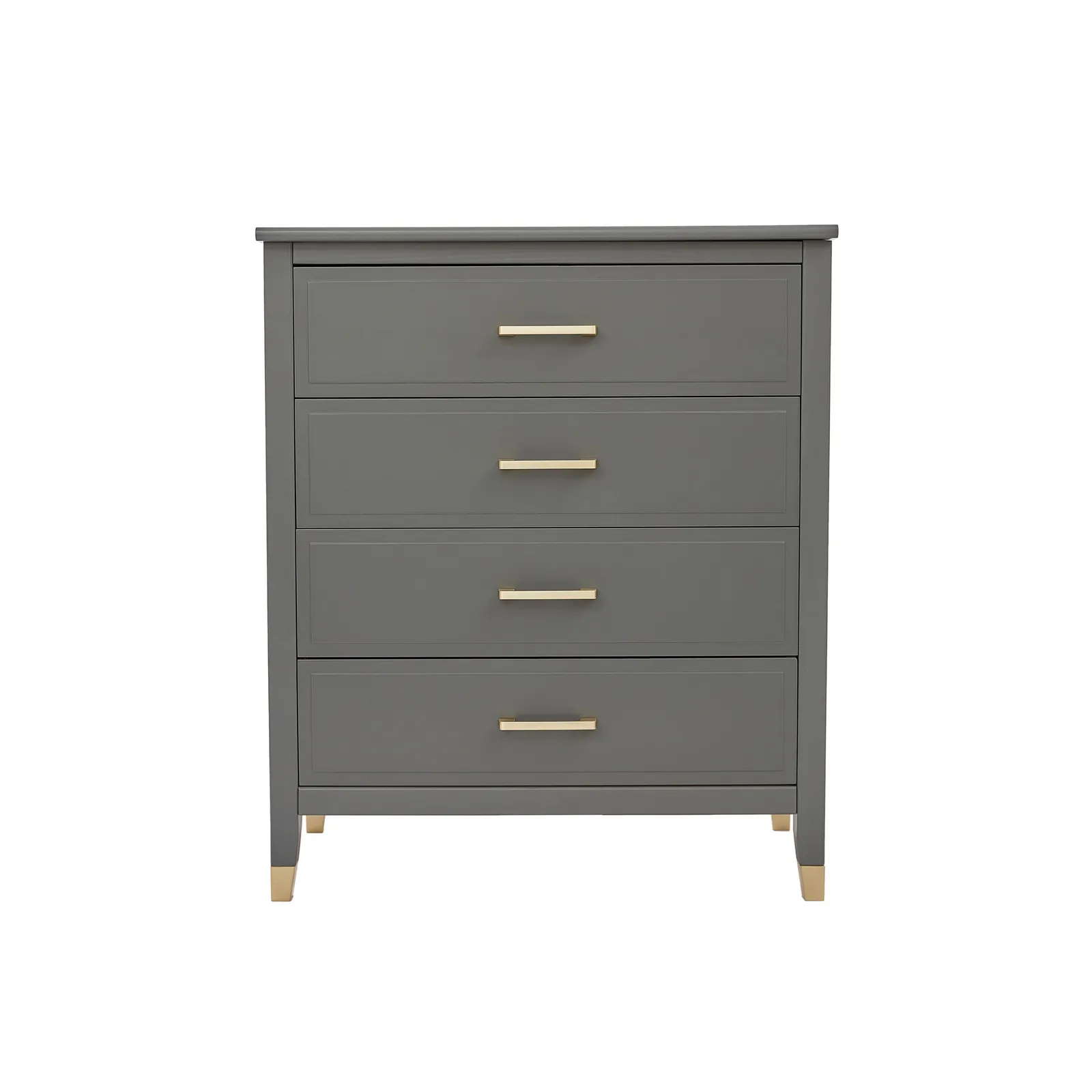 Cabinet Bits Palazzi 4 Drawer Chest of Drawers in Grey 3