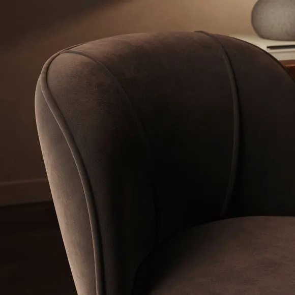 Elsie Velvet Cocktail Chair 3