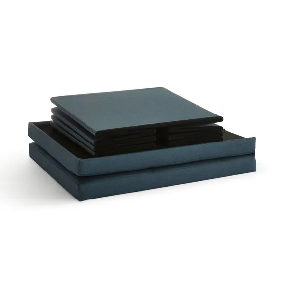 Faux Linen Bed Ottoman 4