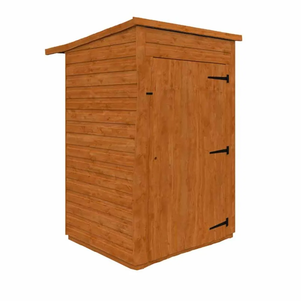 Buttercup Farm 3x3 Flex Pent Tool Room 12mm Flex - L98.8 x W90 x H213.5 cm in Burnt Orange