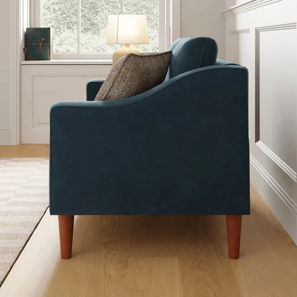 Hugo Velvet 2 Seater Sofa 2