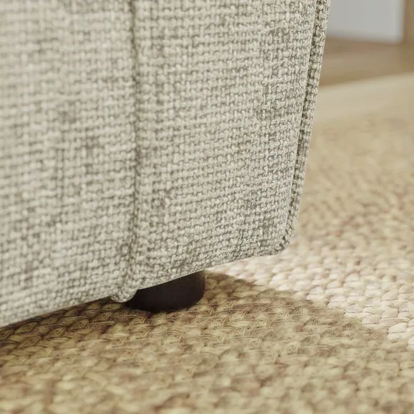 Blake Curved Arm Chunky Chenille 2 Seater Sofa 4