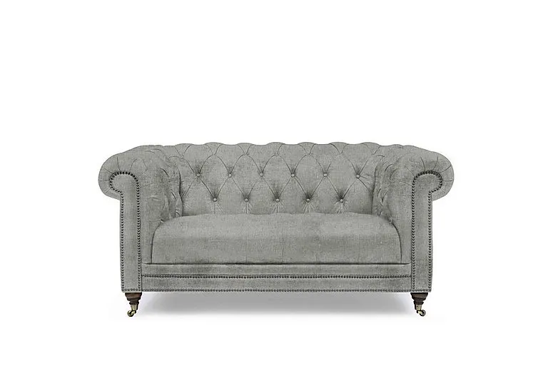 Walter 2 Seater Fabric Chesterfield Sofa - Doves Tale
