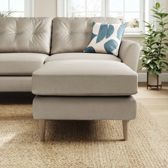 Sven Opulent Velvet Footstool 3