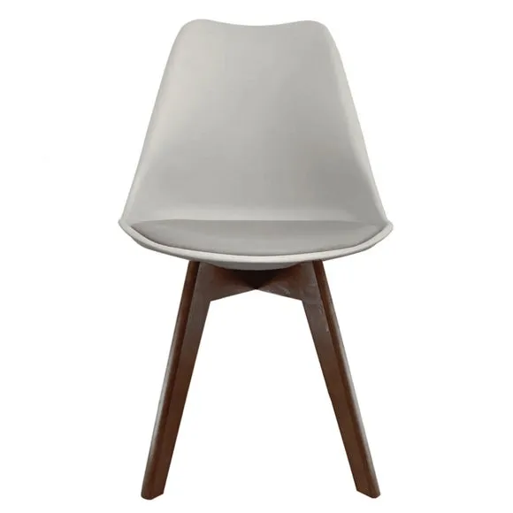 Fusion Living Soho Plastic Dining Chair with Squared Legs 3
