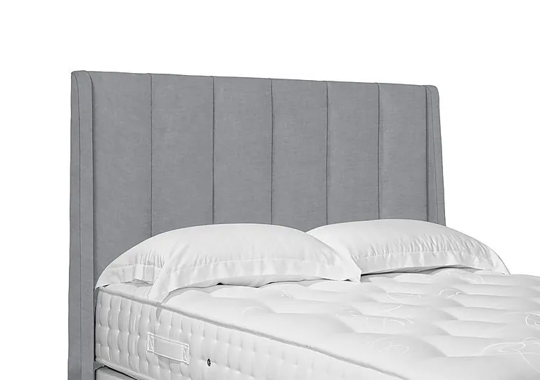 Artisan Collection Ryo High Floor Standing Headboard - Single - Aston Silver