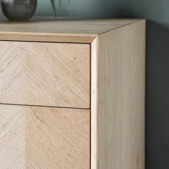 Manila 6 Drawer Chest, Light Wood 3