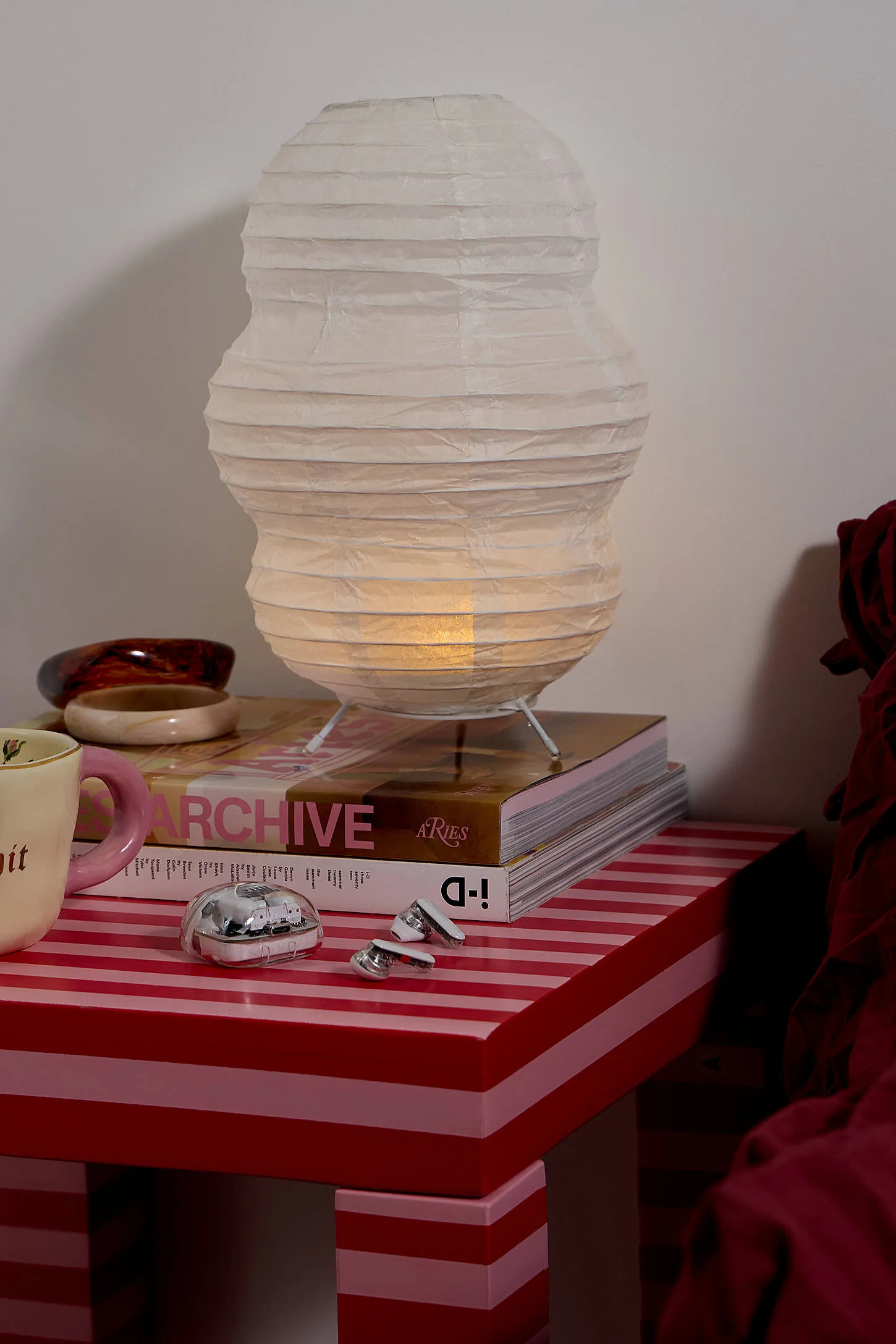 Neiko Paper Table Lamp - White 2