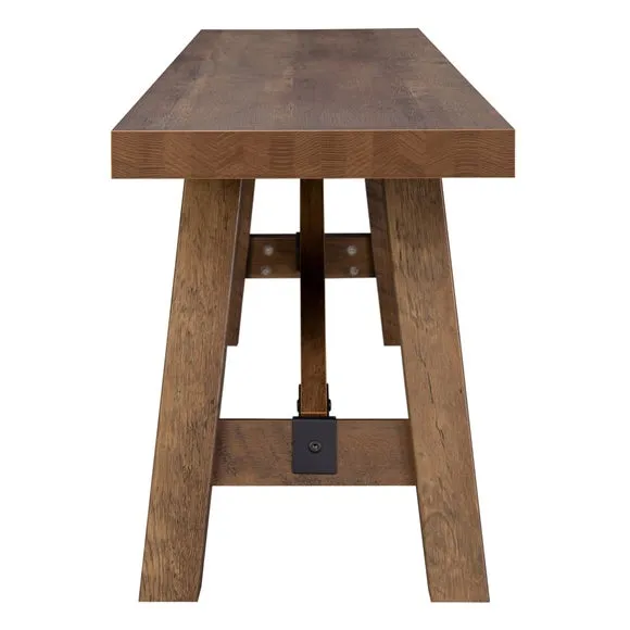 Fulton Trestle 3 Seater Dining Bench 5