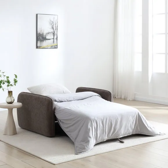 Cayla Chenille Small Double Pop Up Sofa Bed 2