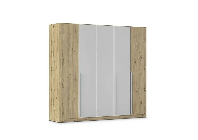 Freja 226cm 5 Door Hinged Two Toned Wardrobe