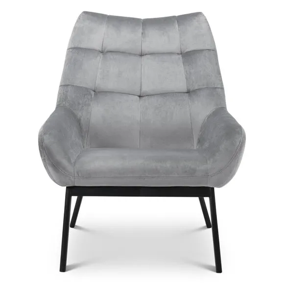 Lucerne Velvet Occasional Chair 3
