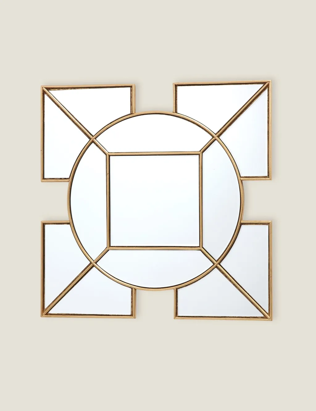 DAR Lyshia Wall Mirror Gold