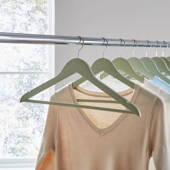 Pack of 20 Wooden Hangers 1