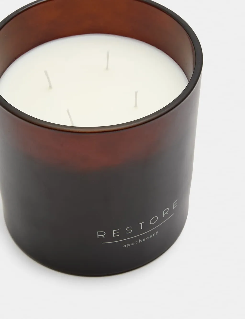 Apothecary Restore 4 Wick Candle Amber