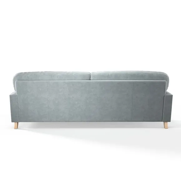 Martha Vintage Velvet 3 Seater Sofa 4
