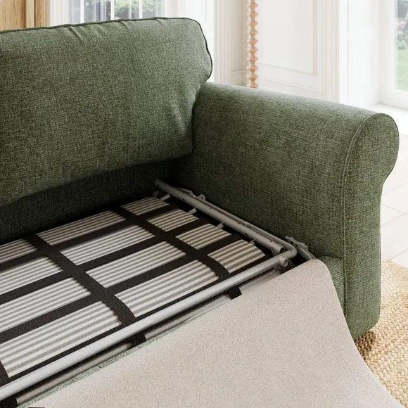 Flori Chenille Soft Texture 2 Seater Sofa Bed 2