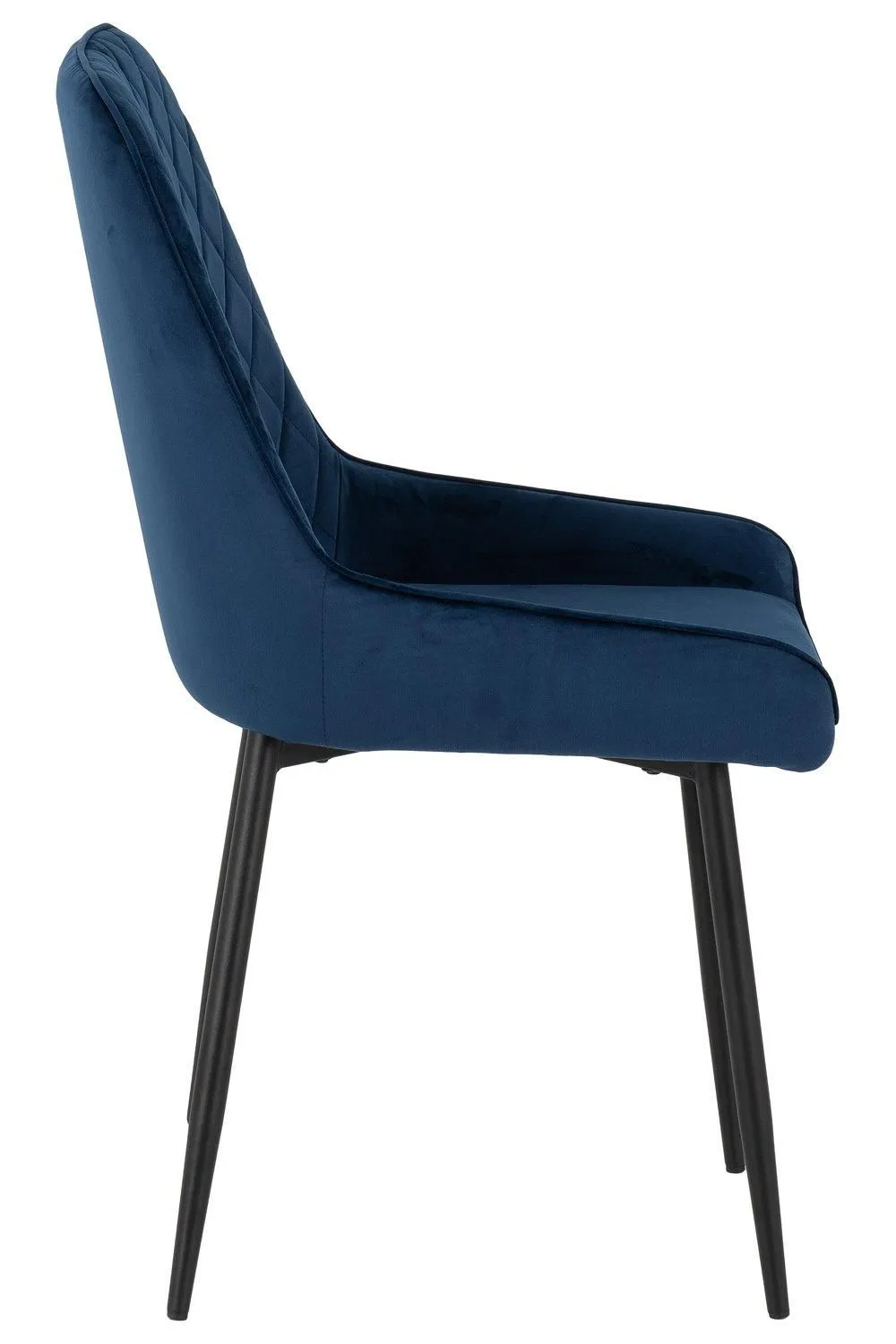 Seconique Athens Round Dining Set with Avery Chairs in Blue 5