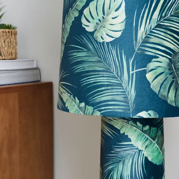 Voyager Leaf Fabric Floor Lamp 3