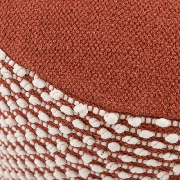 Jersey Bobble Round Pouffe 3