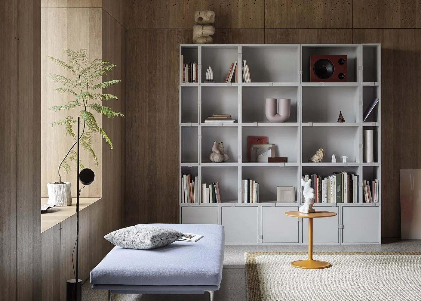 Muuto Stacked Storage System Bookcase Configuration 2 White 3