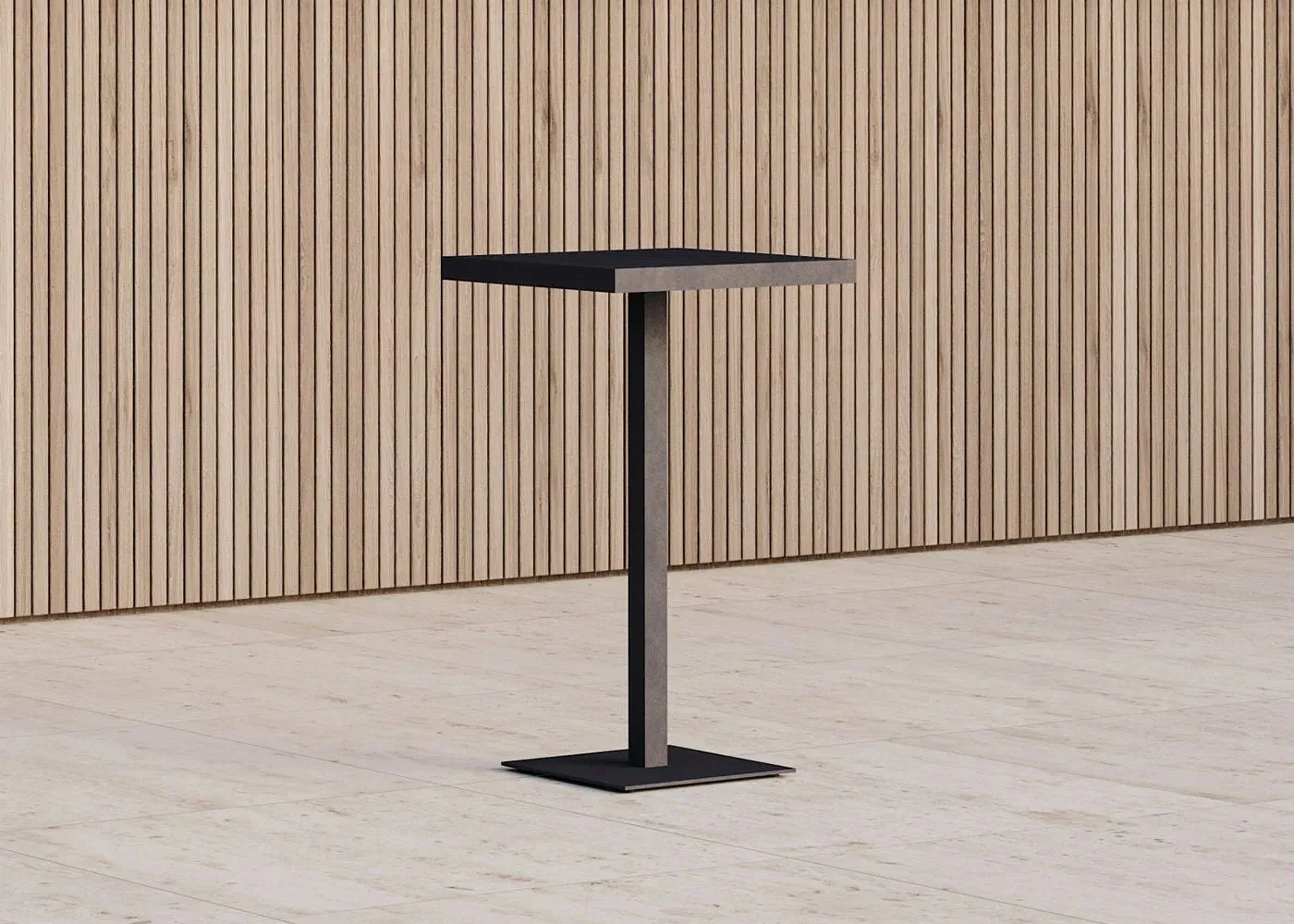 Case Eos Garden Bar Table Black 2