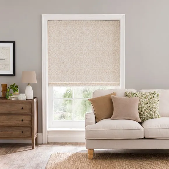 Alora Chenille Thermal Roman Blind 1