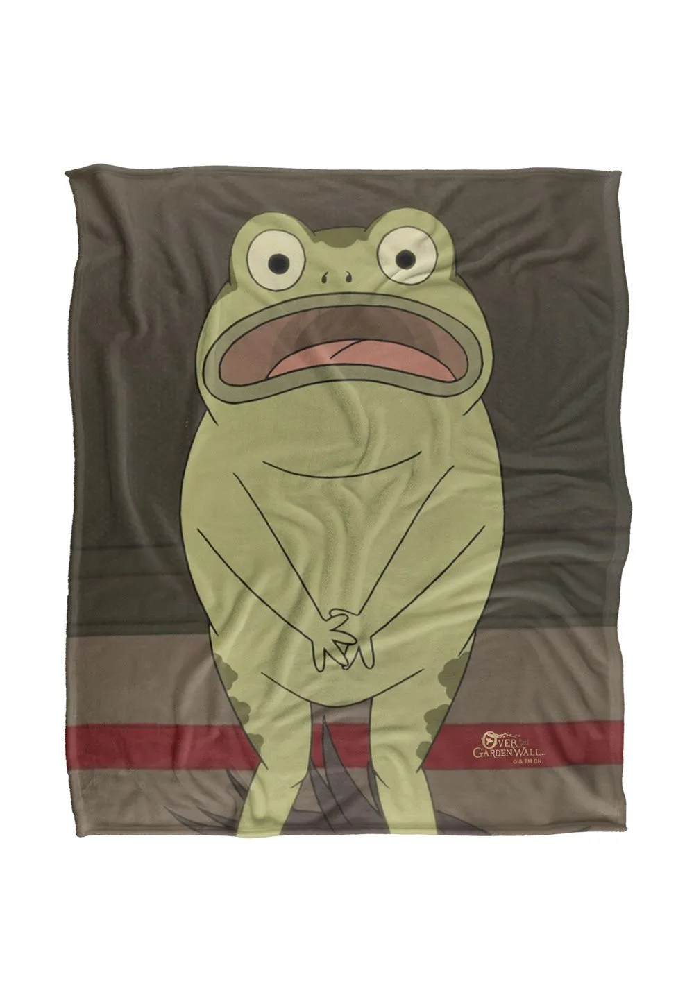 Cartoon Network Over The Garden Wall Greg'S Frog Is Naked Silky Touch Super Soft Throw Blanket 152 X 127 cm in White