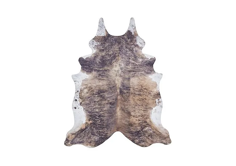 Faux Cow Print Rug - 130cm-x-155cm