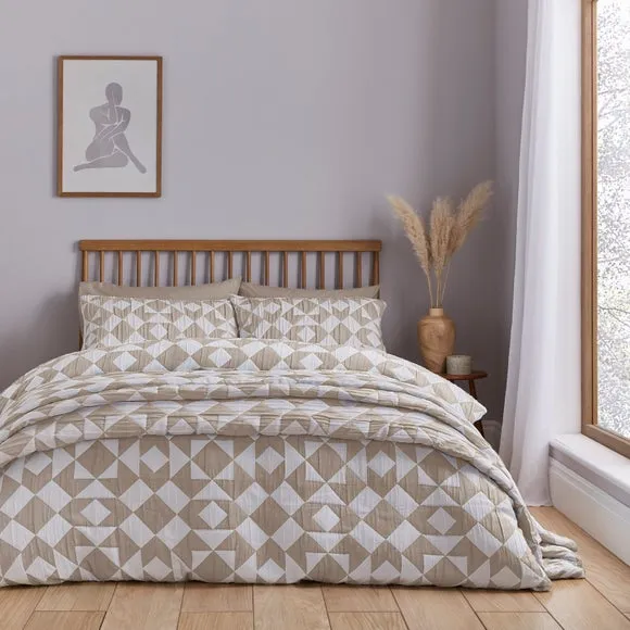 Finn Geo Duvet Cover & Pillowcase Set 3