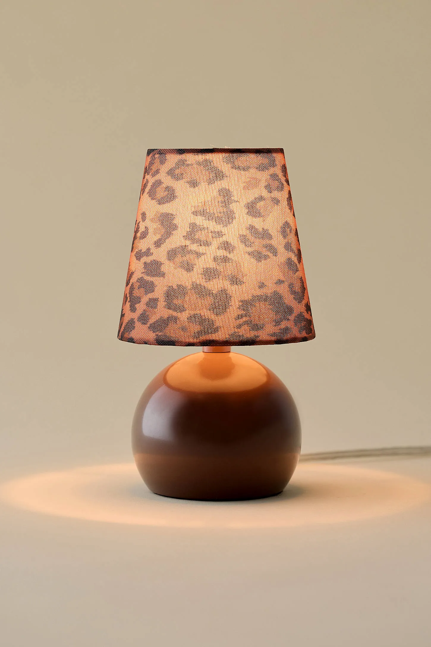 Kodhi Leopard Table Lamp - Brown