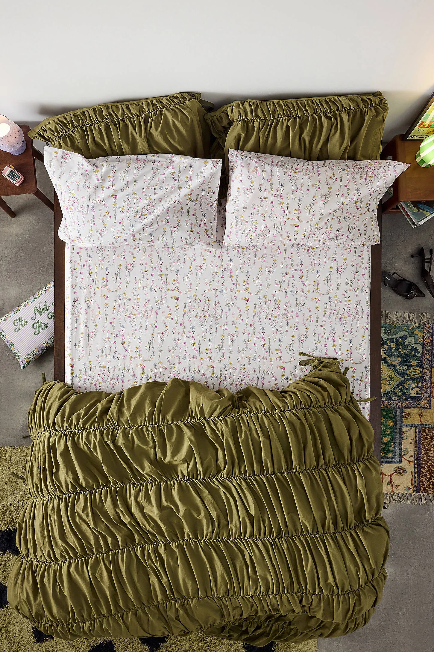 Dollymix Fitted Sheet & Pillowcase Set