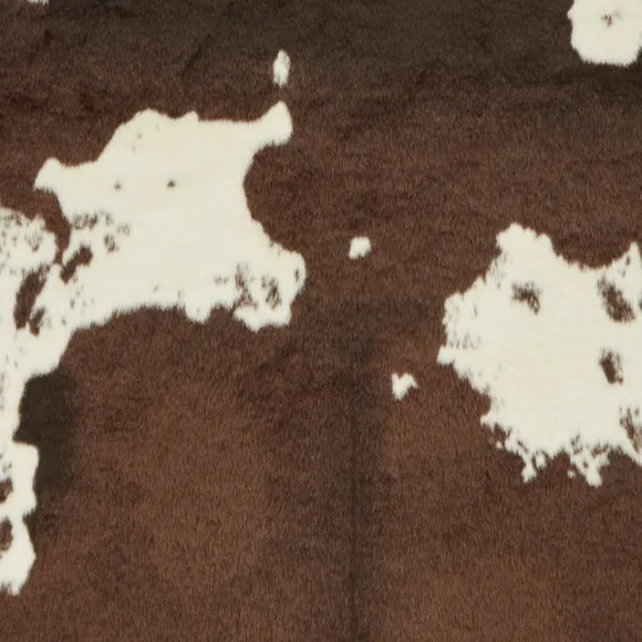 Faux Fur Cow Print Rug 2