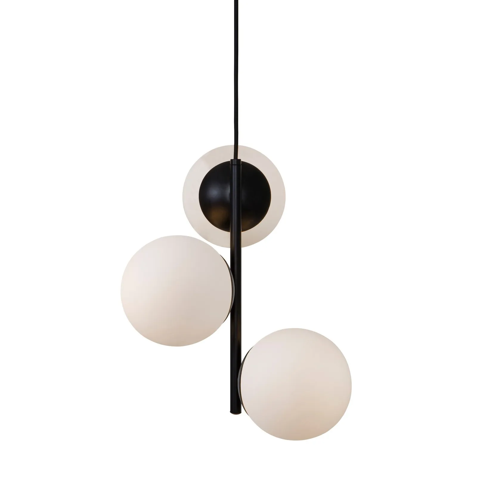 Nordlux Lilly Pendant Light Black Metal Dining Room E14 Mains 2