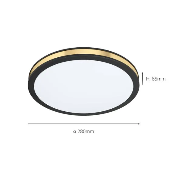 EGLO Pescaito LED Flush Ceiling Light 4